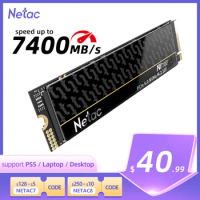 Netac 7400MB/s SSD NVMe 4TB 2TB 1TB M.2 PCIE4.0x4 Solid State Hard Drive Disk for PS5 laptop desktop NV7000-T