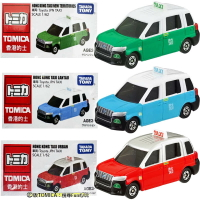 【Fun心玩】正版 TOMICA 香港計程車 (亞洲限定) 多美小汽車 紅色 藍色 綠色 計程車 小汽車 模型車