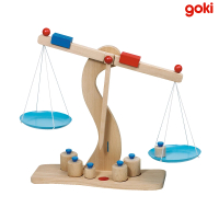 【goki】家家酒木製天平(木製的簡約天平遊戲)