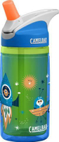 【【蘋果戶外】】美國 Camelbak 兒童吸管雙層隔溫運動水瓶 太空探險 彈跳式吸管水壺 400ml 小孩水壺