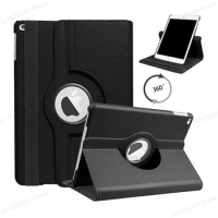 Leather Case for IPad 9.7 2017 2018 IPad Air 2 3 4 5 iPad Pro 11" 10.2 7th 8th 9th 10 10th Gen Case Rotating Stand Tablet Cover