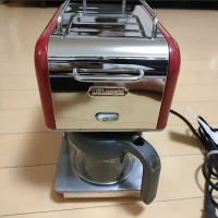 DeLonghi kMix drip coffee maker 6 cups manufacturer Red CMB6-RD Used Work F/S