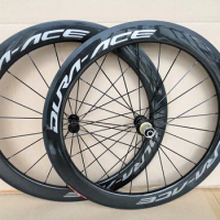 700C Carbon Bicycle Wheelset 700C 60mm ACE C36 C50 C60 C90 Grey Logo Carbon Racing Bike Wheels