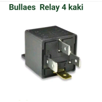 Relay 4 Kaki 30A DC 12 Volt untuk Klakson dan Lampu