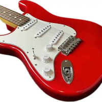 Highway One St Left Handed Red Electric Guitar as same of the pictures