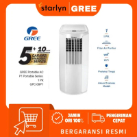 BAYAR DITEMPAT AC PORTABLE GREE GPC-09P1 / GPC09P1 (1 PK) with Air Purifier system