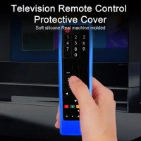 Remote Control Cover Waterproof Non-slip Protective Solid Color Smart LCD TV Controller Silicone Case for Samsung BN59-01303A