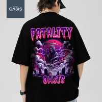 OASIS Kaos Distro Oversize Pria Wanita Unisex Fatality - Premium Oversize OV-OAG 10 Unisex T-Shirt