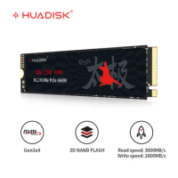 HUADISK NVMe SSD M2 512GB 1TB Hard Drive Disk M2 PCIe 3.0 Ssd 2280 M2 NVMe 2TB 256GB 128GB SSD TLC for DIY Game Computer Desktop