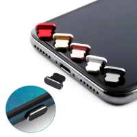 Dust Plug for Apple IPhone Charge Port Metal Anti Plug Stopper Cap Cover for IPhone 13 12 11 Pro Max X XR 8 7 6S Plus Dustplugs