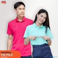 ใหม่ล่าสุด!! WARRIX รุ่น PIN เสื้อโปโลวอริกซ์สีล้วน คอปก (WA-232PLACL34) สีพาสเทล น้ำเงิน/กรมท่า/ชมพ