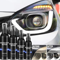 Car Light Restorative Liquid Removing Oxidation Dirt Portable Headlight Repair Polish Liquid for Car Headlight Restoration