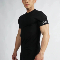 Men's Cool Dry Compression Short Sleeve Baselayer Athletic Sports T-Shirts Tops