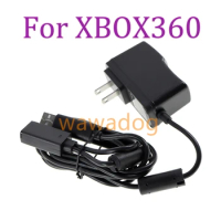 10pcs New EU US USB AC Adapter Power Supply with USB Charging Cable for Xbox 360 XBOX360 Kinect Sensor