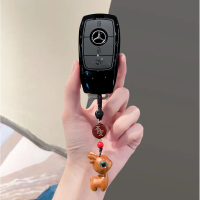 Penutup Fob Kunci Jauh, Pemegang Sarung Kunci, Rantai Kunci, Untuk Mercedes Benz CLA GLA GLK AMG GLC