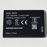 For ZTE WD670 Reliance Wi-Pod 4G LTE WiFi Router , 3.8V 2300mAh Battery