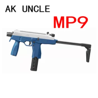 Ak Uncle Wbb Le Hui MP9 Nylon Version Gel Ball Blasting Water Gun Gel Ball Toy Gun