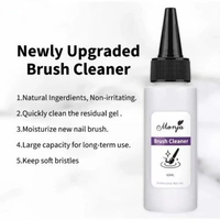Monja Brush Cleaning Gel 60 ml Soft Brush Cleanser Nail Art Remover
