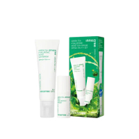 【INNISFREE】綠茶玻尿酸防曬精華新客體驗組(5秒防曬/SPF50+ PA++++)