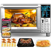 30-QT XL Capacity Air Fryer Toaster Smart Oven, electric oven air fryers oven kitchen accessories accessoires de cuisine