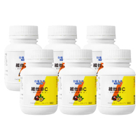 【台鹽生技】維他命C咀嚼錠-百香果口味(60錠x6罐)