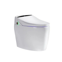 Bathroom automatic sensor toilet sanitary ware heated electronic intelligent smart toilet with bidet