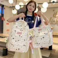 Original Design Backpack Versatile School Bag for Girls Middle School High School Large Capacity Bac