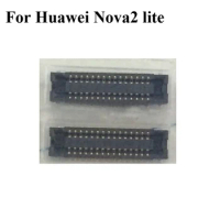 2pcs For Huawei Nova2 lite Nov 2 lite LCD display screen FPC connector For Huawei Nova 2lite logic on motherboard mainboard