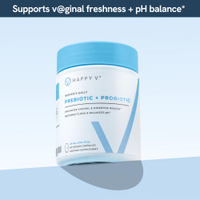 <yzl819>Happy V Vaginal Prebiotic + Probiotic for Women – Clinically Proven pH Balance & BV Treatmen