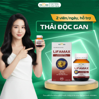 Combo 4 Tặng 1=5 Hộp Giải Độc Gan Lifamax FAMAX - Hỗ Trợ Thải Độc Gan (Hộp 30 Viên TPBVSK)