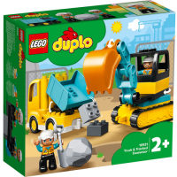 樂高LEGO Duplo幼兒系列 - LT10931 卡車 &amp; 挖土機