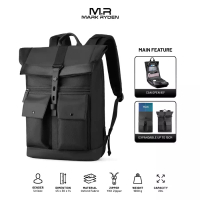 Mark Ryden Mark Ryden MR1696 Tas Ransel Backpack Laptop Pria 15.6 Inch USB - BLACK