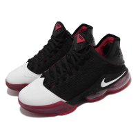 【NIKE 耐吉】籃球鞋 LeBron XIX Low EP 19代 男鞋 黑 紅 LBJ 低筒 氣墊(DH1271-001)
