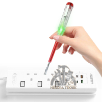 OBENG TESPEN 240V TEST PEN EKONOMIS TESTPEN OBENG LISTRIK 3\ IN 75MM MURAH"