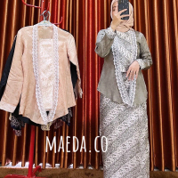 MAEDA BATIK || KUTU BARU KIRANA + ROK LIPAT || BATIK COUPLE || BATIK VISCOSE TRUSMI CIREBON PROMO Ko