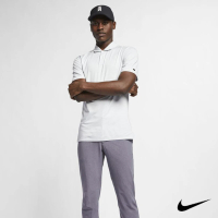 【NIKE 耐吉】Nike Golf Tiger Woods 男子條紋高爾夫Polo衫/高爾夫球衫 白 BQ6722-043