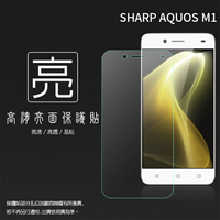 亮面螢幕保護貼 Sharp AQUOS M1 保護貼 軟性 高清 亮貼 亮面貼 保護膜 手機膜