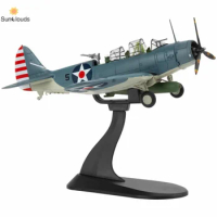 1:72 Military Model Plane TBD-1 Devastator Alloy Fighter Plane Model,Model Airplane for Collection and Gift