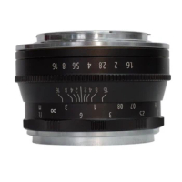 Agnicy 35MM F1.6 Fixed Focus Micro Single Lens NEX Port suitable for Sony Camera Microsingle Camera Lens