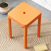 家用塑料小凳子加厚板凳特厚收納摞方凳塑膠椅子餐桌獨凳塑料凳子