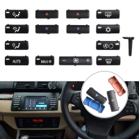Butang Suis Panel Kawalan A / C, untuk Sistem Penghawa Dingin Kereta BMW E39 E53 525i dan 530i 540i