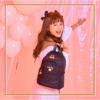 【Hello Kitty】美好時光-後背包-黑 KT01U04BK