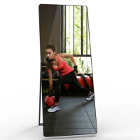 2024 New 32 inch Magic Mirror home exercise Wall mount Interactive Smart Mirror Touch Screen lcd AI Smart Fitness Mirror