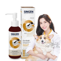 【SINGEN 信元發育寶】犬用雙效強化護眼明目亮眼葉黃素營養健康配方高濃度口服液100ml/罐(狗狗保健食品)