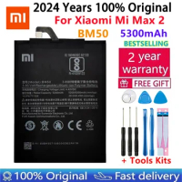 100% Original Xiaomi BM50 5300mAh Battery For Xiaomi Mi Max 2 Max2 Battery Batterie Bateria Accumulator Smart Phone+Tools