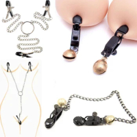 Metal Nipple Clamps Sex Toys For Women Couples Nipples Clips Adult Games For Couples Flirt Toys BDSM Bondage Nipple Clips