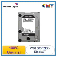 100% Original Western Digital WD Black 2TB 3.5 HDD Performance Internal Hard Drive SATA 7200 rpm WD2003FZEX