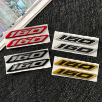 tem dán xe máy trang trí xe máy decal sticker 1 Cặp Keo Mềm 3D Nhiều Màu, Biểu Tượng Chữ Dập Nổi 160