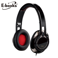 【庫存福利出清品】E-books G9 折疊160°頭戴式耳機 (NOD)
