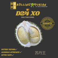 5 BOXES FAMILY DEAL [SAME DAY DELIVERY] ROLLING DURIAN FRESH XO SULTAN KING [500G] D24 Fruit tiktok 